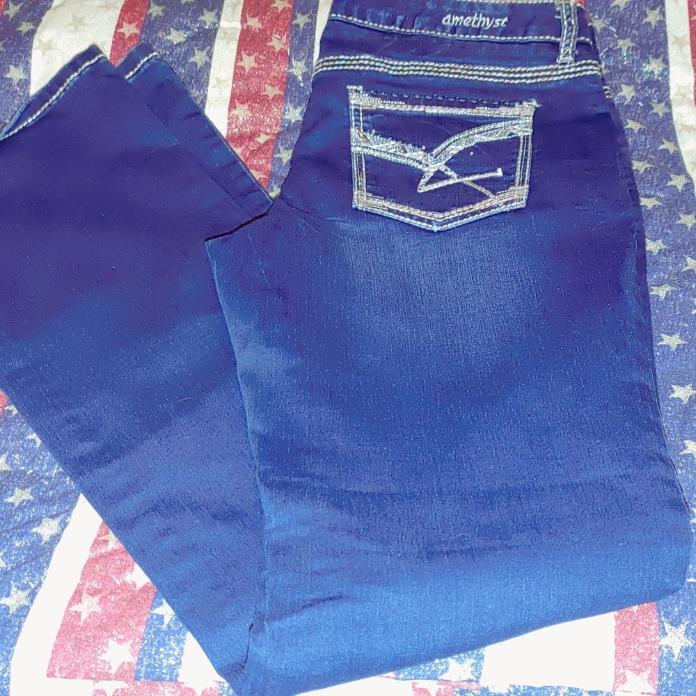 Amethyst Jeans Women's Blue Jeans